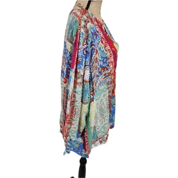 Jones new York Floral Patchwork Blouse Plus Size 3X New!!! - Picture 10 of 11